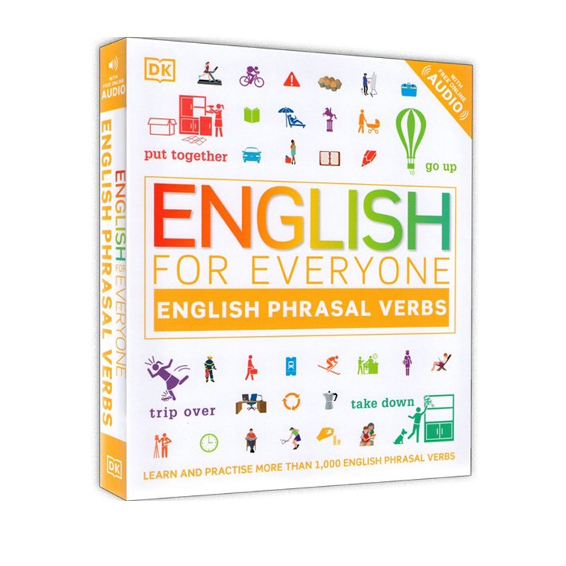 英文原版 DK新视觉 English for Everyone Phrasal Verbs人人学英语短语动词词汇图解指南