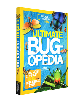 英文原版 美国国家地理 National Geographic Kids Ultimate Bugopedia  精装收藏版 昆虫百科 STEAM科普读物