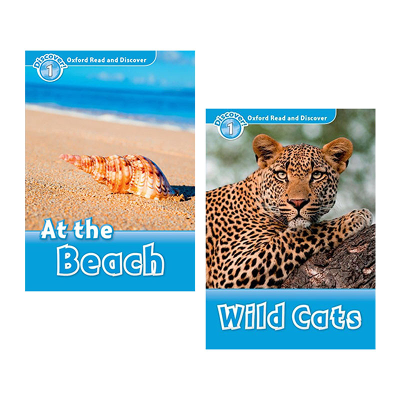 一阶段 牛津阅读与探索发现 Oxford Read and Discover Level 1 英文原版分级读物 2册合售