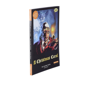 Christmas 小说 文学全彩漫画版 查尔斯·狄更斯 英文原版 圣诞颂歌 Charles The Carol 经典 预售 Graphic Dickens Novel