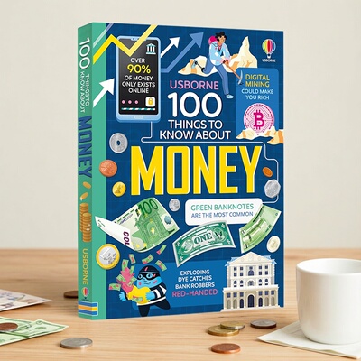 关于金钱的100件事 Usborne大发现系列 100 Things to Know About Money 精装 英文原版 尤其伯恩青少年科普绘本