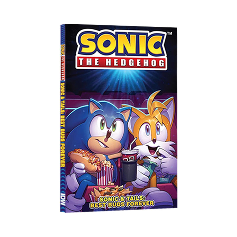 预售 英文原版 刺猬索尼克 音速小子 Sonic The Hedgehog Sonic & Tails Best Buds Forever 索尼克与尾巴 青少年冒险小说IanFlynn