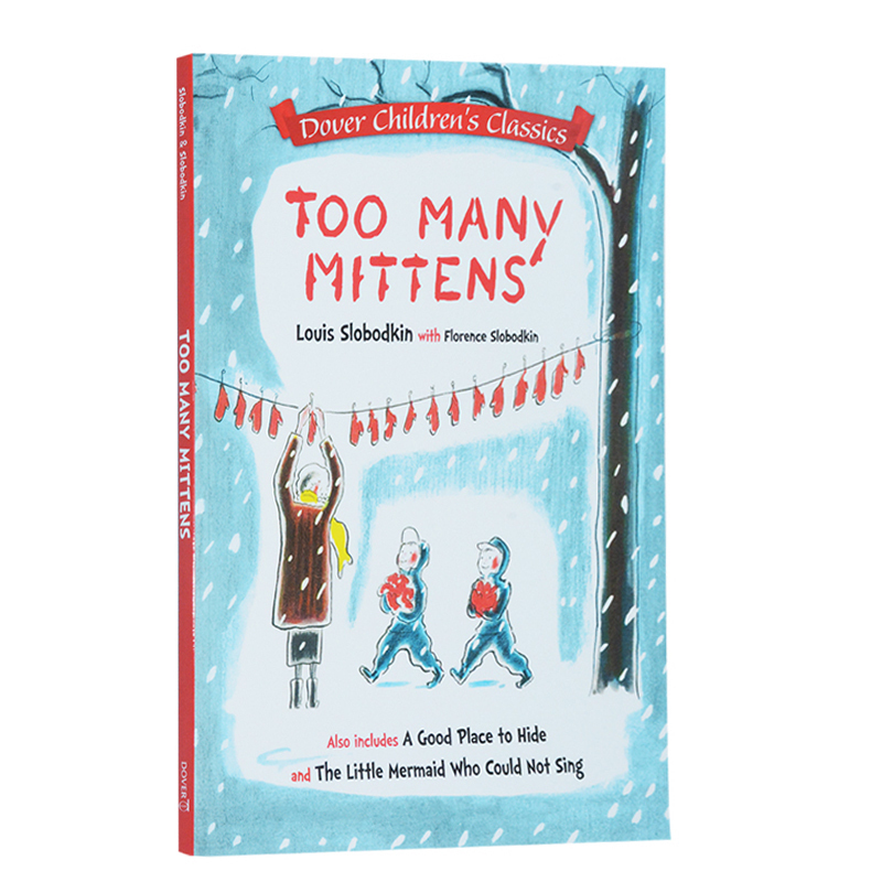 英文原版 Too Many Mittens /Good Place to Hide /Little Mermaid Who Could Not Sing 3个故事合辑