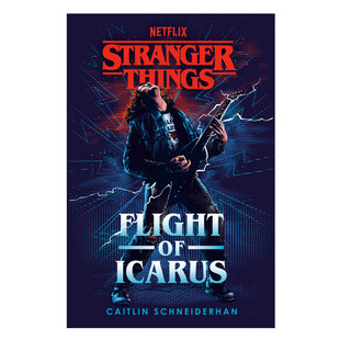 预售 怪奇物语小说 伊卡洛斯之翼 精装 第四季前传 英文原版 Stranger Things Flight of Icarus
