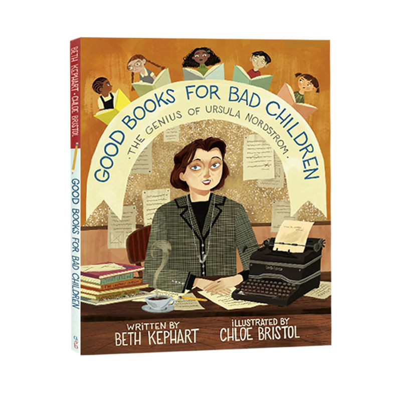 英文原版 Chloe Bristol Good Books For Bad Children 坏孩子的良书 儿童图画绘本故事书 精装绘本 传记绘本