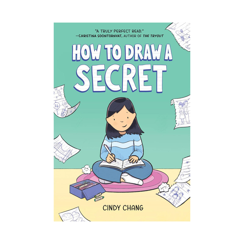预售 英文原版 How to Draw a Secret 如何画出一个秘密 青春成长故事  图像小说