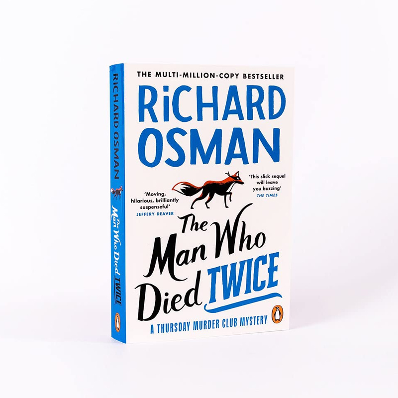 活了两次的男人 死两次的男人 周四推理俱乐部第二部 理查德奥斯曼 英文原版 The Man Who Died Twice Richard Osman