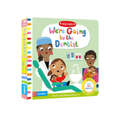 英文原版 Dentist the 看牙医 Going 纸板翻翻操作书 幼儿生活习惯培养 大步向前 Steps系列 Big