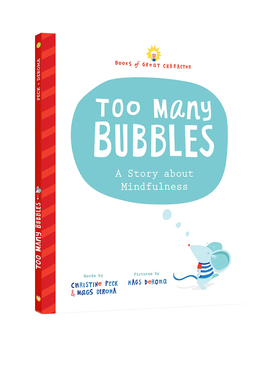 英文原版 Too Many Bubbles 太多的泡沫 精装 Christine Peck 亲子共读互动 儿童启蒙情商图画故事书 培养自信心