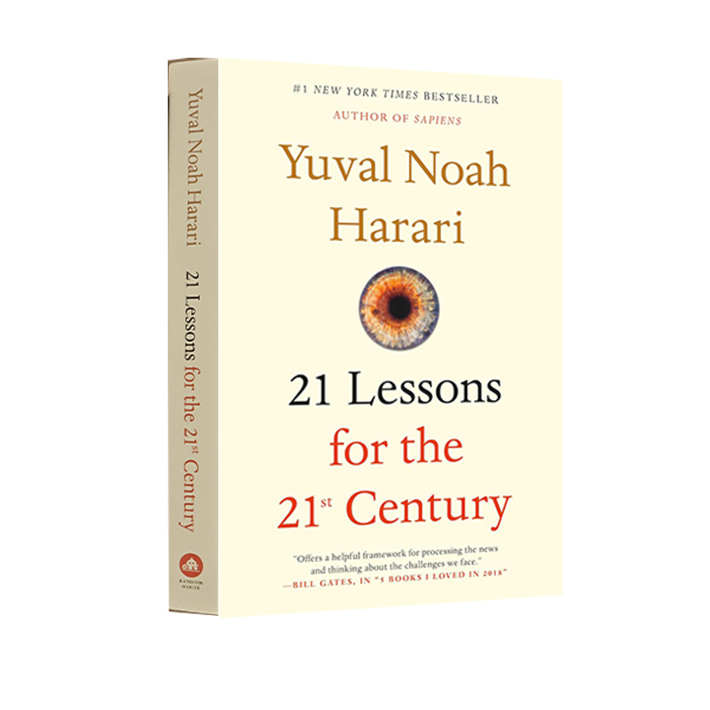 今日简史：人类命运大议题 英文原版 21 Lessons for the 21st Century尤瓦尔赫拉利著人类简史作者新作Yuval Harari