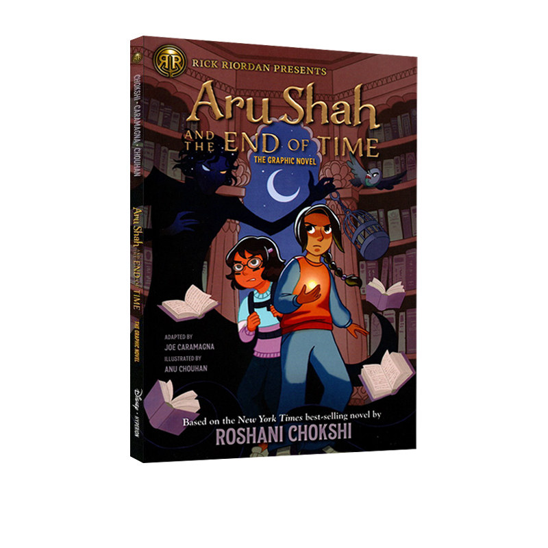 英文原版 aru shah and the end of time 全彩版漫画  percy jackson