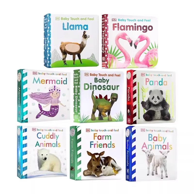 DK婴幼儿宝宝触摸书英文版绘本