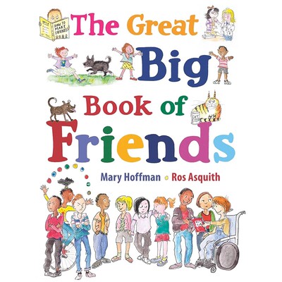 朋友之书 各种各样的朋友 英文原版 The Great Big Book of Friends 儿童交友指南 英国畅销书作家Mary Hoffman