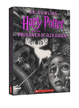 英文原版 哈利波特 20周年美国版 Harry Potter and The Prisoner of Azkaban 哈利波特与阿兹卡班的囚徒 JK罗琳科幻小说