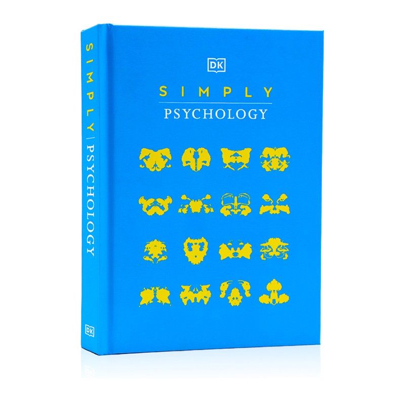 dk百科 英文原版 simply psychology 青少年课外读物 儿童科普读物