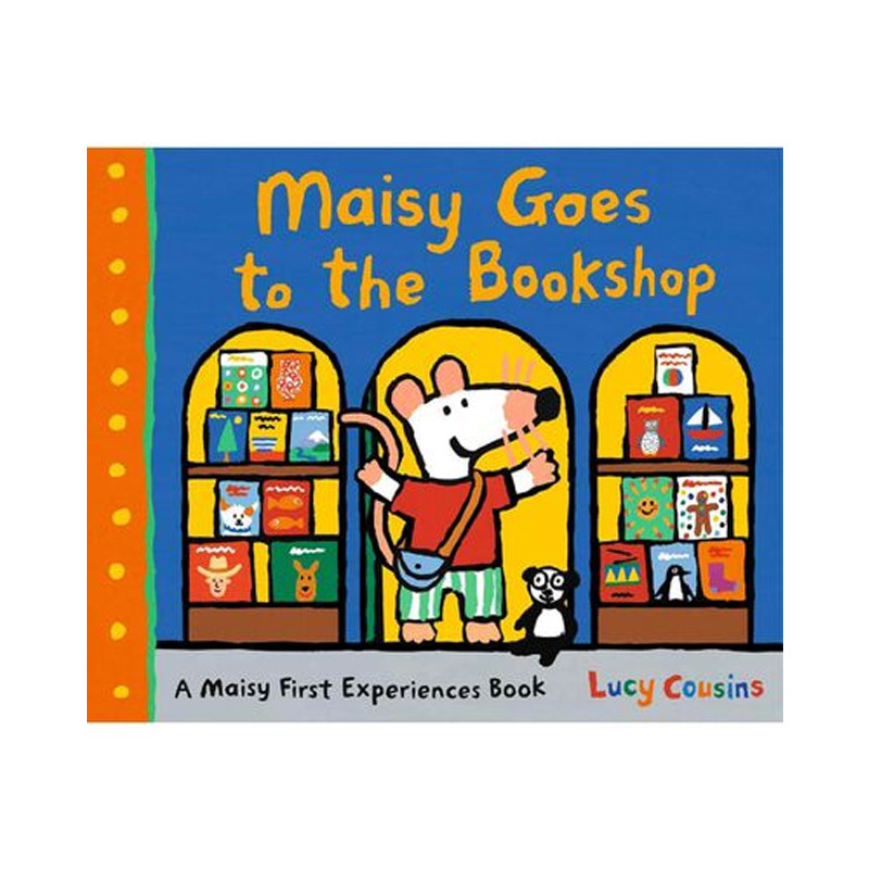 英文原版 Maisy Goes to the Bookshop 小鼠波波去书店 Maisy First Experience 小鼠波波第一次生活体验
