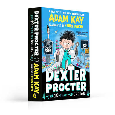 预售 英文原版 凯的儿科医生 Dexter Procter the 10-Year-Old Doctor 10岁儿科医生德克斯特 儿童小说畅销作家 Adam Kay 爆笑新作