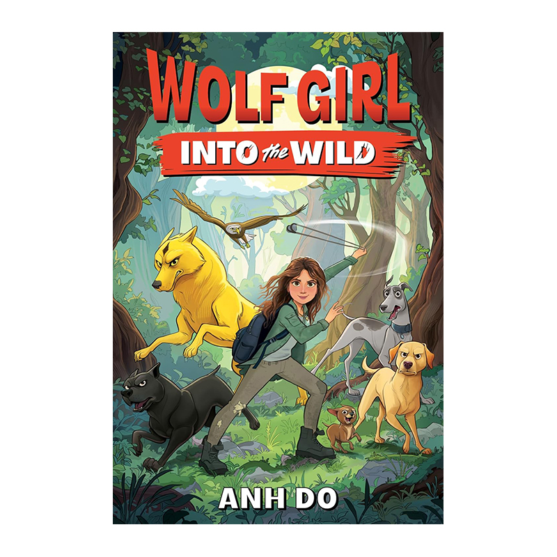 英文原版 狼女孩系列 Wolf Girl #1: Into the Wild 进入荒野 青少年课外读物