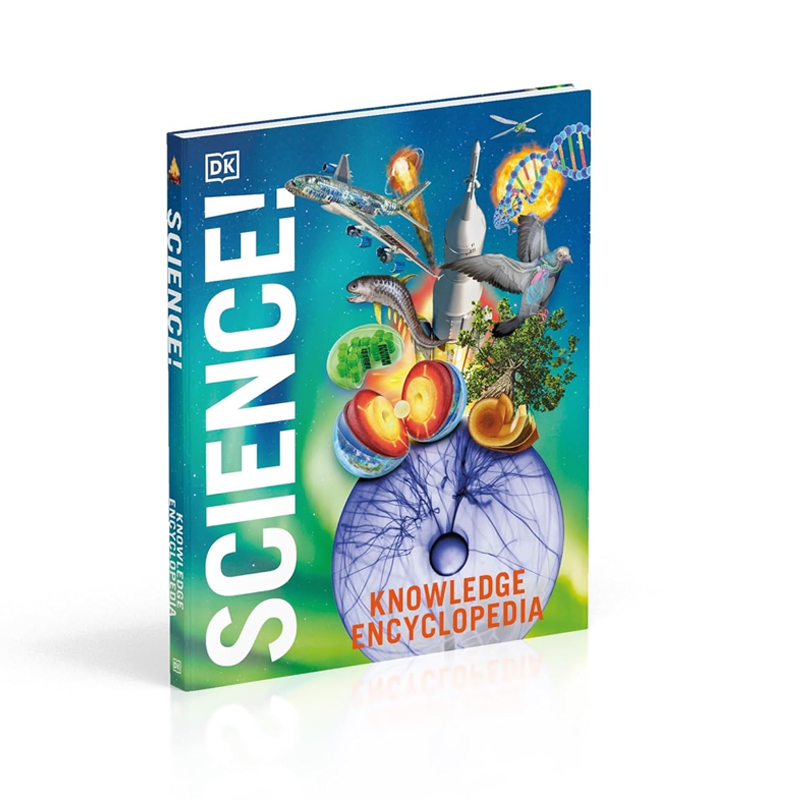 新版 DK科学知识百科全书 英文原版 DK Knowledge Encyclopedia Science! 探索科学奇妙世界 精装图解英语科普书籍
