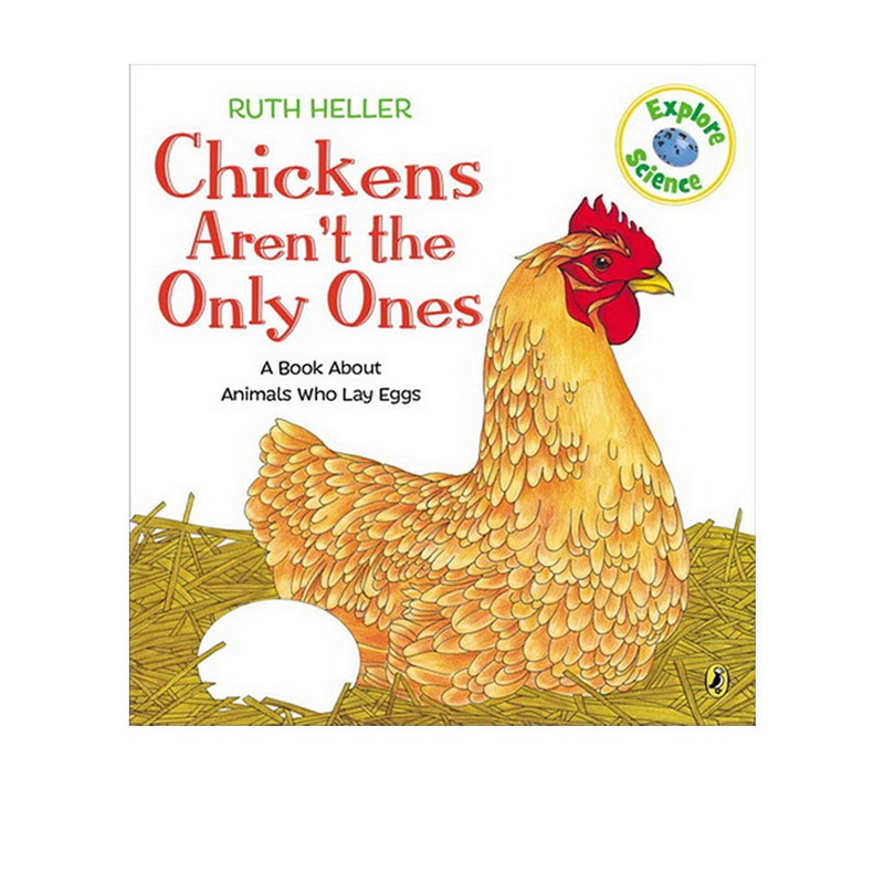 英文原版 Ruth Heller Chickens Aren't the Only Ones 英文语法 科普绘本Explore Language Science 书籍/杂志/报纸 儿童读物原版书 原图主图