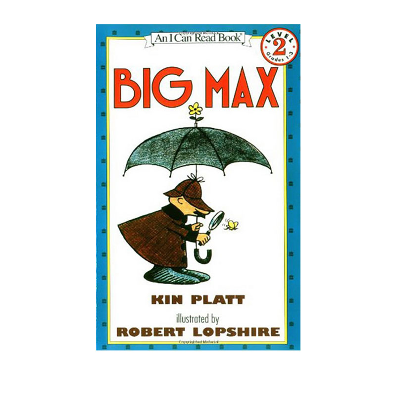 英文原版 I Can Read 汪培珽书单 Frog And Toad Big Max 青蛙和蟾蜍 3 儿童英语启蒙图画书
