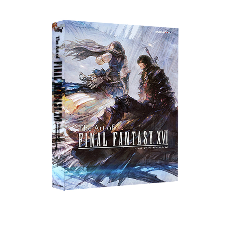 现货 FF16 最终幻想16 官方艺术设定集原画集 The Art of FINAL FANTASY XVI 绿山墙日文原版