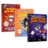 英文原版 Wimpy Awesome Diary 3册合售 Friendly 预售 Kid 小屁孩日记番外