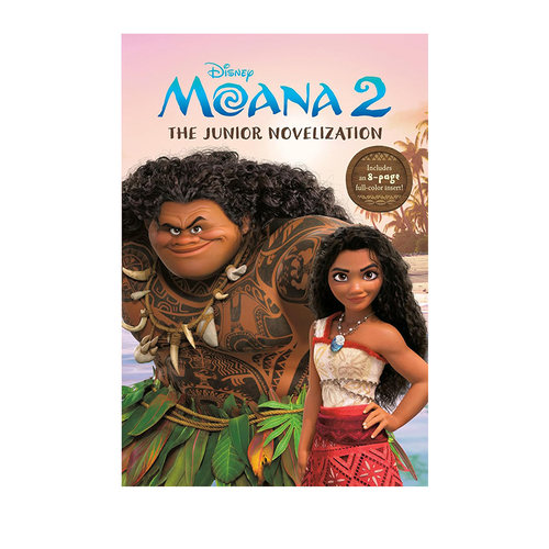 预售 英文原版 海洋奇缘2 Disney Moana 2: The Junior Novelization 章节小说 电影完整版原著故事 迪士尼莫阿