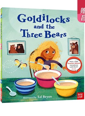 英文原版 Fairy Tales Goldilocks and the Three Bears 金发姑娘和三只熊 经典童话故事 Nosy Crow Stories Aloud赠官方音频