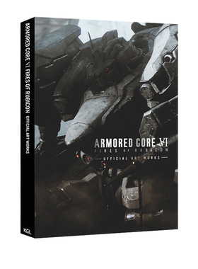 预售 装甲核心6 境界天火 ARMORED CORE VI 机甲佣兵 官方游戏公式设定集  FIRES OF RUBICON OFFICIAL ART WORKS 角川書店