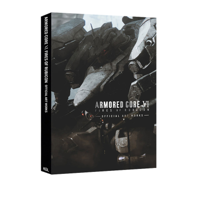 【自营】预售 装甲核心6 境界天火ARMORED CORE VI 机甲佣兵 官方游戏公式设定集  FIRES OF RUBICON OFFICIAL ART WORKS 角川書店