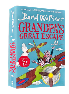 英文原版 Grandpa's Great Escape 飞行员爷爷的空中逃亡 大卫威廉姆斯幽默小说 David Walliams