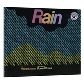 Rain Kalan 创意儿童绘本 Crews Robert 名家 张湘君推荐 图画书 少儿启蒙科普 雨 Donald 绘本 英文原版
