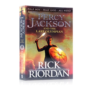 英文原版 Percy Jackson and the Last Olympian (book 5) 波西杰克逊与终之神 平装小说 学生英语课外阅读 Rick Riordan