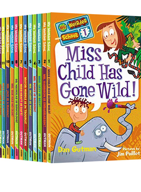 疯狂学校第三季 My weirder school 英文原版 12册套装 美国小学推荐读物 校园题材 学生初级章节桥梁书 My Weird School