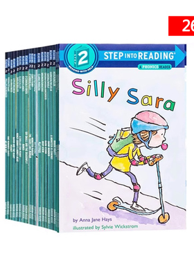 美国兰登经典分级读物第2阶段 二阶段 Step into Reading L2 26册 英文原版 儿童启蒙绘本读物 幼儿兰登书屋绘本系列