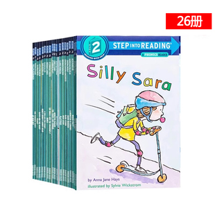 幼儿兰登书屋绘本系列 二阶段 儿童启蒙绘本读物 英文原版 26册 Reading into Step 分级读物第2阶段 美国兰登经典