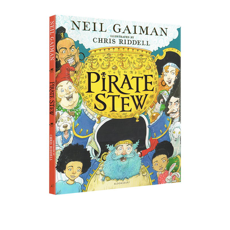 英文原版 Pirate StewThe show stopping new picture book from Neil Gaiman and Chris Riddell 尼尔盖曼 Neil Gaiman 精装