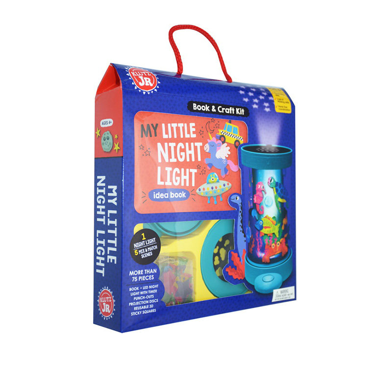 英文原版 Klutz My Little Night Light 我的小夜灯 儿童创意手工DIY 给孩子惊喜的小夜灯 动手操作书
