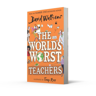 英文原版 The World's Worst Teachers 世界上糟糕的老师 大卫威廉姆斯少年幽默小说 David Walliams
