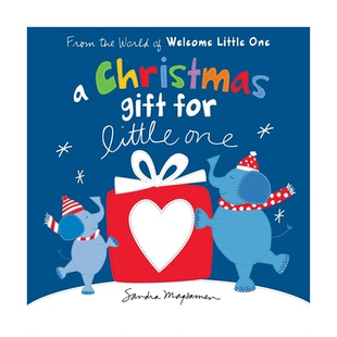 小宝贝超级爱系列 爱 来自家庭 One Sandra Magsamen 给小家伙 Gift Christmas 纸板书 英文原版 for 圣诞礼物 Little