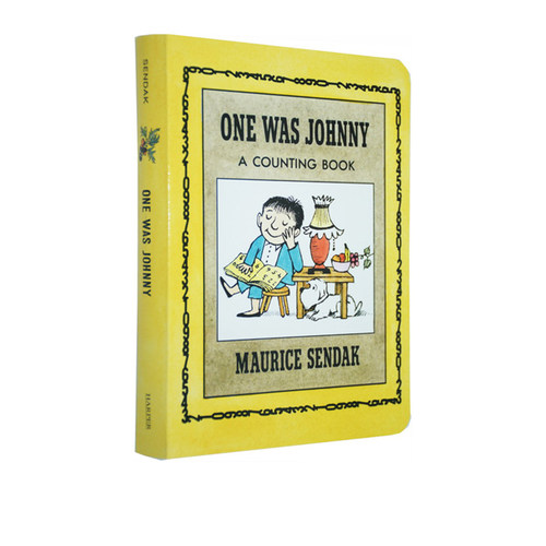 英文原版 One Was Johnny 纸板书 廖彩杏推荐 儿童阅读数数书 名家Maurice Sendak