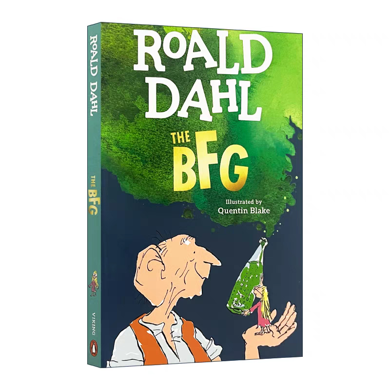 圆梦巨人 The BFG 好心眼儿巨人 罗尔德达尔系列 Roald Dahl 英文原版电影小说 小学生初中课外阅读故事书 儿童文学读物