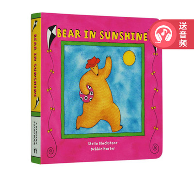 英文原版 Bear in Sunshine 阳光下的比尔熊 纸板书 儿童启蒙绘本 Barefoot