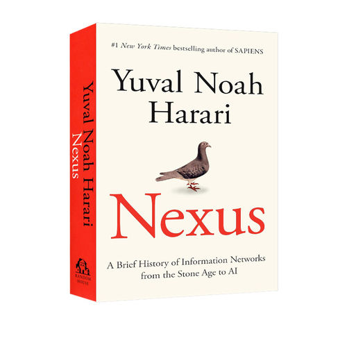 英文原版 Nexus 智人之上 石器时代至人工智能的信息网络简史 尤瓦尔·赫拉利24年新作  Yuval Noah Harari