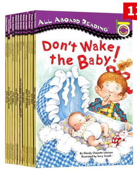 英文原版 Penguin Group 分级读物 All Aboard Reading 13册 汪培珽推荐书单第1阶段绘本 分级阅读读物故事书