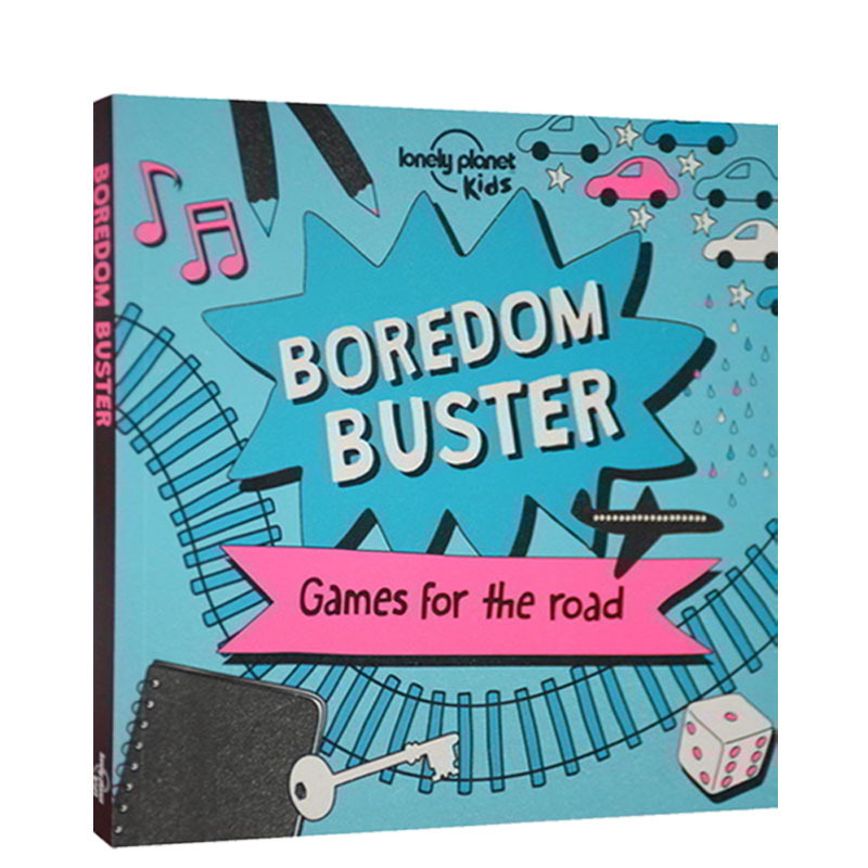 英文原版 Boredom Buster 无聊克星 Lonely Planet Kids