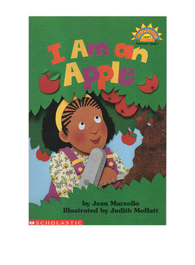 英文原版绘本 I Am an Apple 我是苹果 廖彩杏书单 Scholastic Reader L1 学乐分级科普阅读绘本图画书读物