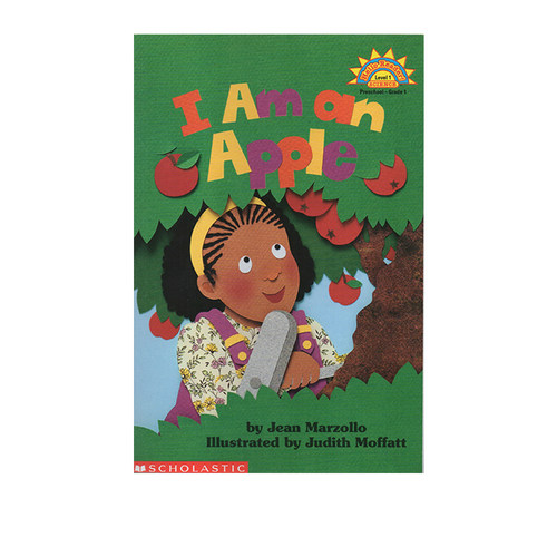 英文原版绘本 I Am an Apple 我是苹果 廖彩杏书单 Scholastic Reader L1 学乐分级科普阅读绘本图画书读物
