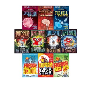 爆炸百科系列4册 Explodapedia 细胞Cell 进化Evolution 大脑Brain 病毒 Virus 英文原版科普与科学通识 Ben Martynoga